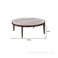 Table basse intelligente minimaliste moderne en marbre supérieur